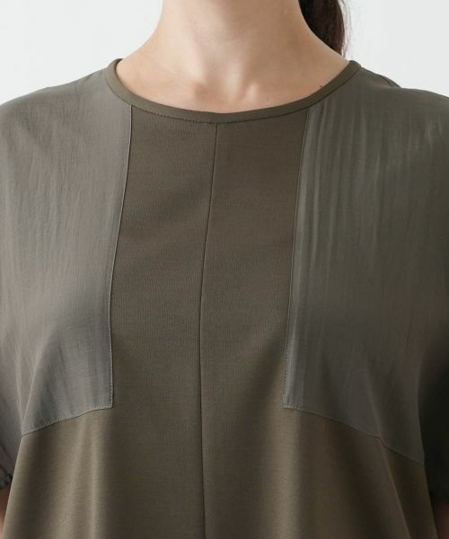 Leilian PLUS HOUSE / レリアンプラスハウス カットソー | 切替スリーブカットソー【プラス企画】 | 詳細10