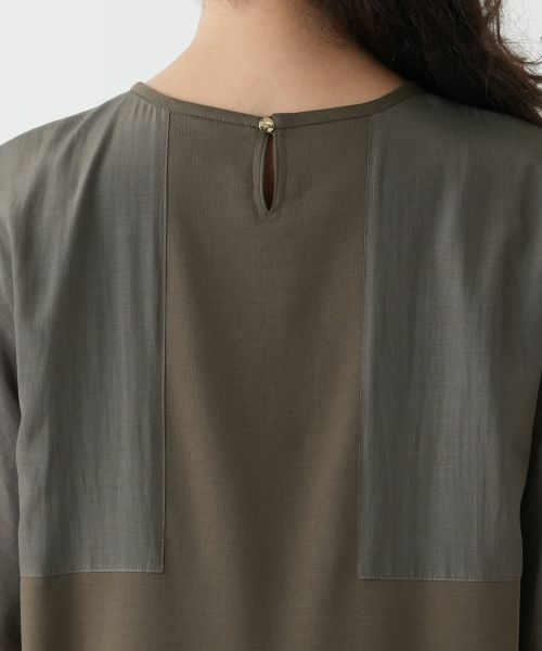 Leilian PLUS HOUSE / レリアンプラスハウス カットソー | 切替スリーブカットソー【プラス企画】 | 詳細11