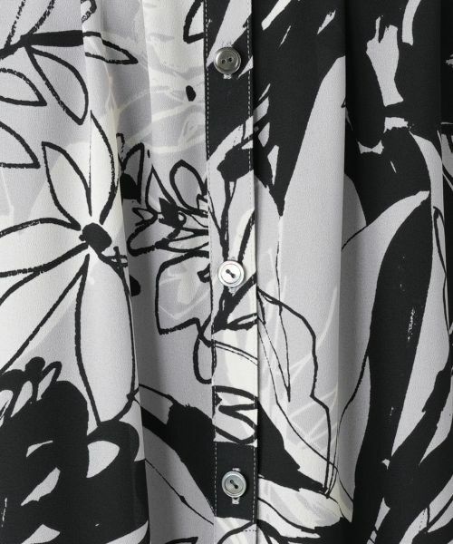 Leilian PLUS HOUSE / レリアンプラスハウス シャツ・ブラウス | プリントロングチュニックブラウス | 詳細14