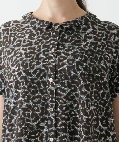Leilian PLUS HOUSE / レリアンプラスハウス シャツ・ブラウス | レオパードフレアブラウス【プラス企画】 | 詳細7