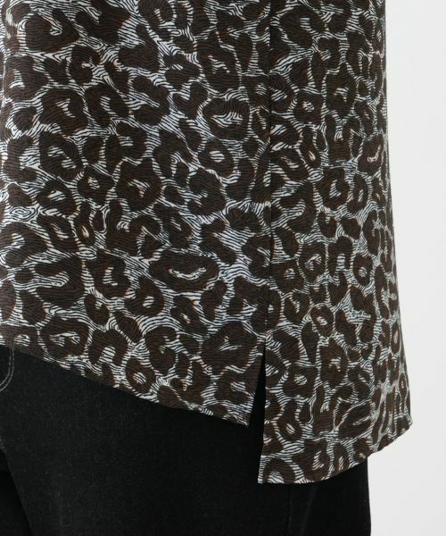 Leilian PLUS HOUSE / レリアンプラスハウス シャツ・ブラウス | レオパードブラウス【プラス企画】 | 詳細10