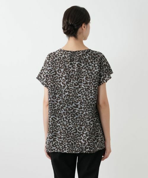 Leilian PLUS HOUSE / レリアンプラスハウス シャツ・ブラウス | レオパードブラウス【プラス企画】 | 詳細6