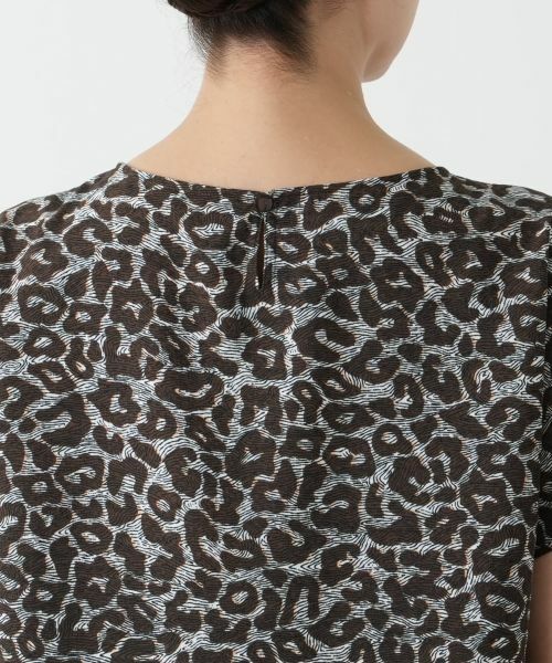 Leilian PLUS HOUSE / レリアンプラスハウス シャツ・ブラウス | レオパードブラウス【プラス企画】 | 詳細8