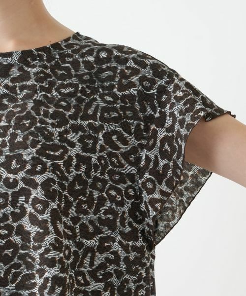 Leilian PLUS HOUSE / レリアンプラスハウス シャツ・ブラウス | レオパードブラウス【プラス企画】 | 詳細9