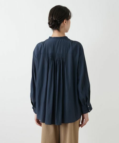 Leilian PLUS HOUSE / レリアンプラスハウス シャツ・ブラウス | スタンドカラーブラウス【プラス企画】 | 詳細9