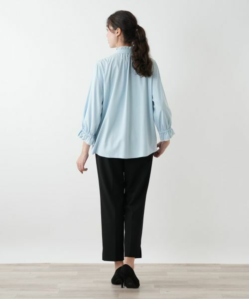 Leilian PLUS HOUSE / レリアンプラスハウス シャツ・ブラウス | フリルカラーブラウス【MUSE BY ROCHAS Premiere】 | 詳細3
