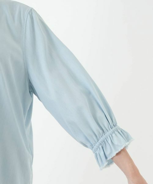 Leilian PLUS HOUSE / レリアンプラスハウス シャツ・ブラウス | フリルカラーブラウス【MUSE BY ROCHAS Premiere】 | 詳細9