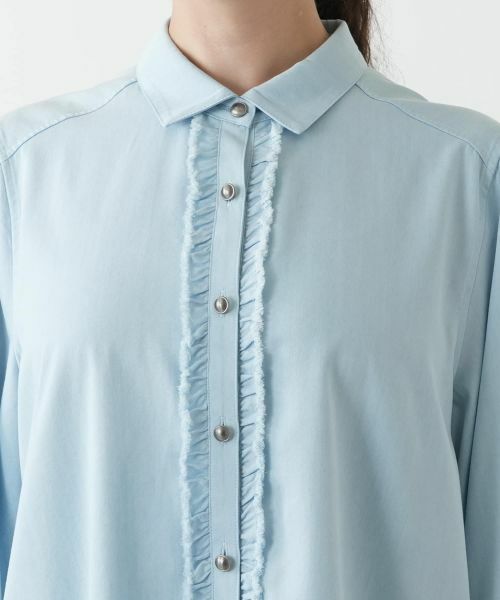 Leilian PLUS HOUSE / レリアンプラスハウス シャツ・ブラウス | フリルブラウス【MUSE BY ROCHAS Premiere】 | 詳細7