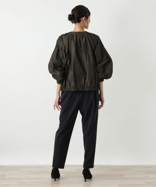 Leilian PLUS HOUSE / レリアンプラスハウス その他アウター | ノーカラージャケット【Leilian WHITE LABEL】 | 詳細3