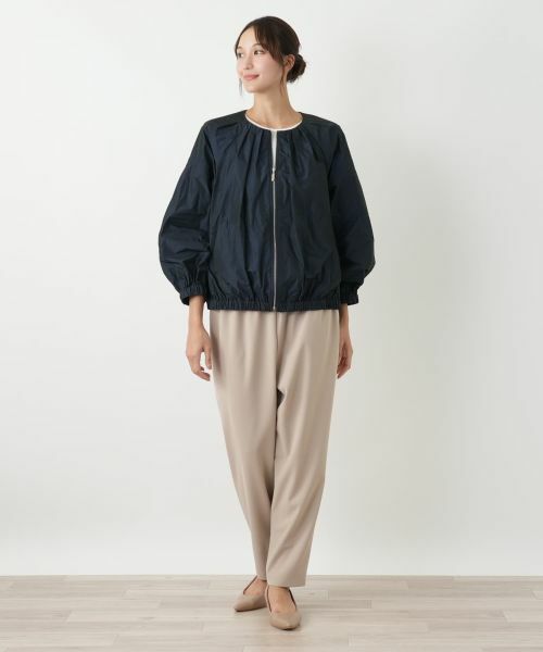 Leilian PLUS HOUSE / レリアンプラスハウス その他アウター | ノーカラージャケット【Leilian WHITE LABEL】 | 詳細4