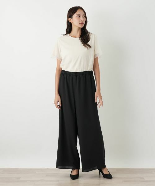 Leilian PLUS HOUSE / レリアンプラスハウス その他パンツ | ワイドパンツ【BOURGE】 | 詳細1