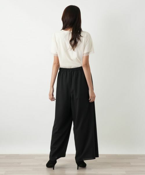 Leilian PLUS HOUSE / レリアンプラスハウス その他パンツ | ワイドパンツ【BOURGE】 | 詳細3