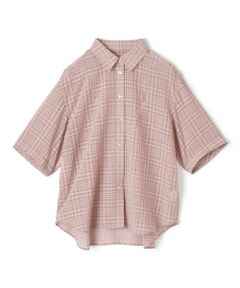 Leilian PLUS HOUSE / レリアンプラスハウス シャツ・ブラウス | シアーチェックブラウス【Leilian WHITE LABEL】