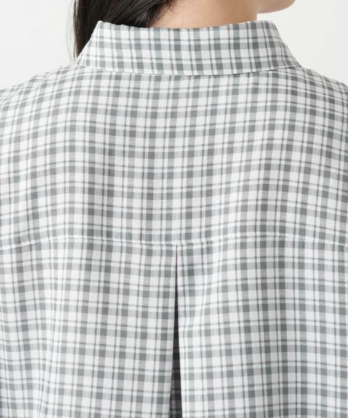 Leilian PLUS HOUSE / レリアンプラスハウス シャツ・ブラウス | チェックブラウス【Leilian WHITE LABEL】 | 詳細11