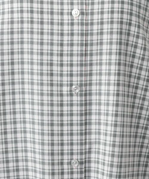 Leilian PLUS HOUSE / レリアンプラスハウス シャツ・ブラウス | チェックブラウス【Leilian WHITE LABEL】 | 詳細15