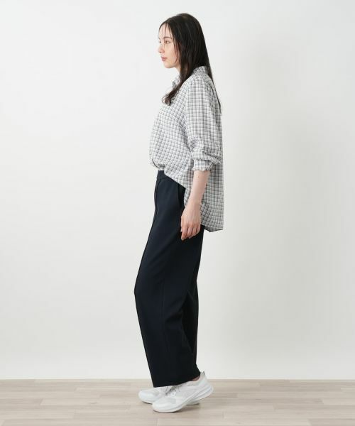 Leilian PLUS HOUSE / レリアンプラスハウス シャツ・ブラウス | チェックブラウス【Leilian WHITE LABEL】 | 詳細5