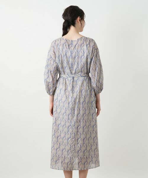 Leilian PLUS HOUSE / レリアンプラスハウス ドレス | プリントフレアワンピース【BOURGE】 | 詳細10