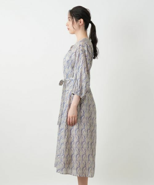 Leilian PLUS HOUSE / レリアンプラスハウス ドレス | プリントフレアワンピース【BOURGE】 | 詳細9