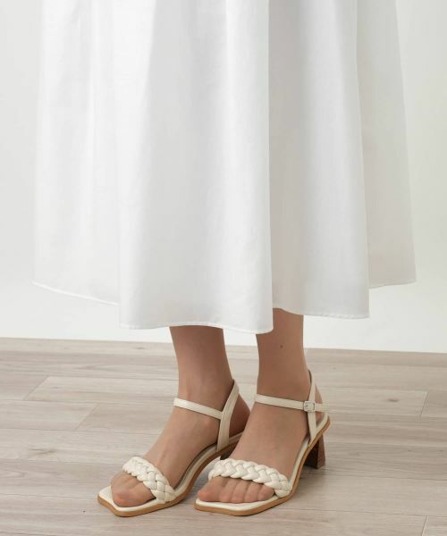 Leilian PLUS HOUSE / レリアンプラスハウス ドレス | 刺繍フレンチスリーブワンピース【BOURGE】 | 詳細13