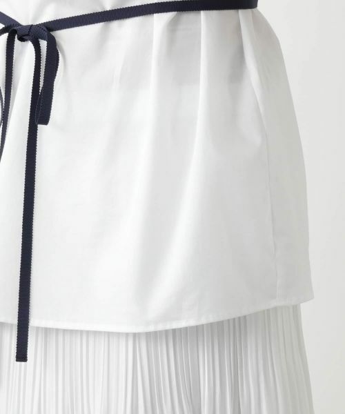 Leilian PLUS HOUSE / レリアンプラスハウス シャツ・ブラウス | 刺繍フレンチスリーブブラウス【BOURGE】 | 詳細14