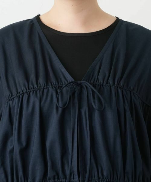 Leilian PLUS HOUSE / レリアンプラスハウス シャツ・ブラウス | Vネックブラウス【BOURGE】 | 詳細10