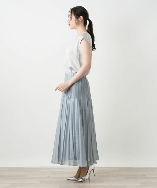 Leilian PLUS HOUSE / レリアンプラスハウス ロング・マキシ丈スカート | ロングプリーツスカート【BOURGE】 | 詳細11