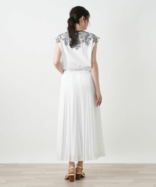 Leilian PLUS HOUSE / レリアンプラスハウス ロング・マキシ丈スカート | ロングプリーツスカート【BOURGE】 | 詳細3