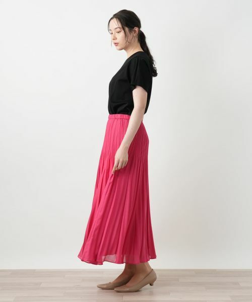 Leilian PLUS HOUSE / レリアンプラスハウス ロング・マキシ丈スカート | ロングプリーツスカート【BOURGE】 | 詳細8