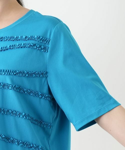 Leilian PLUS HOUSE / レリアンプラスハウス カットソー | リボンボーダーカットソー【BOURGE】 | 詳細15