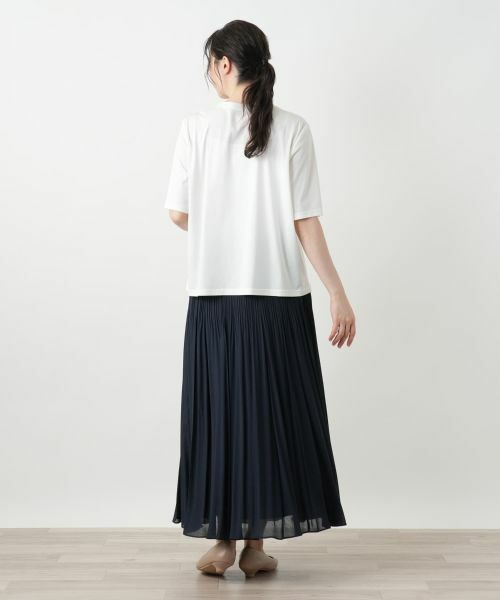 Leilian PLUS HOUSE / レリアンプラスハウス カットソー | リボンボーダーカットソー【BOURGE】 | 詳細6