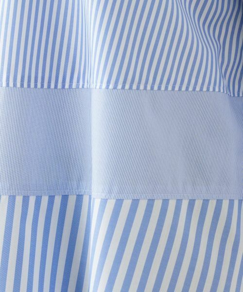 Leilian PLUS HOUSE / レリアンプラスハウス シャツ・ブラウス | ストライプ切替ブラウス【MUSE BY ROCHAS Premiere】 | 詳細12