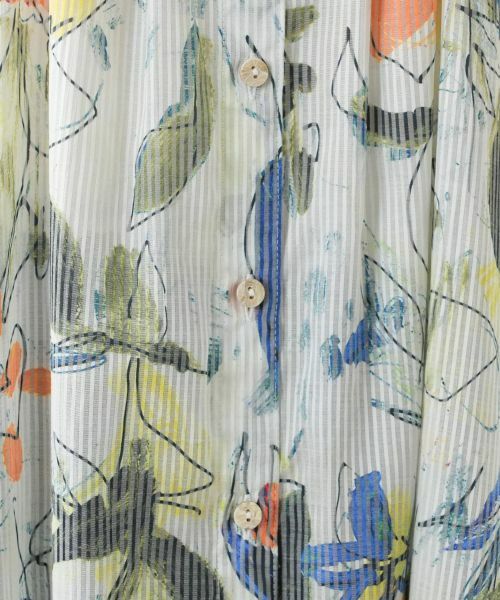 Leilian PLUS HOUSE / レリアンプラスハウス シャツ・ブラウス | プリントブラウス【MUSE BY ROCHAS Premiere】 | 詳細12