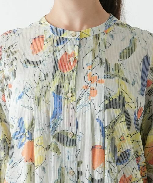 Leilian PLUS HOUSE / レリアンプラスハウス シャツ・ブラウス | プリントブラウス【MUSE BY ROCHAS Premiere】 | 詳細7