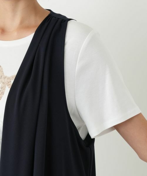 Leilian PLUS HOUSE / レリアンプラスハウス テーラードジャケット | ロングベスト【MUSE BY ROCHAS Premiere】 | 詳細12