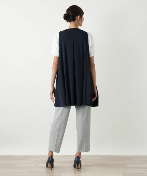 Leilian PLUS HOUSE / レリアンプラスハウス テーラードジャケット | ロングベスト【MUSE BY ROCHAS Premiere】 | 詳細6