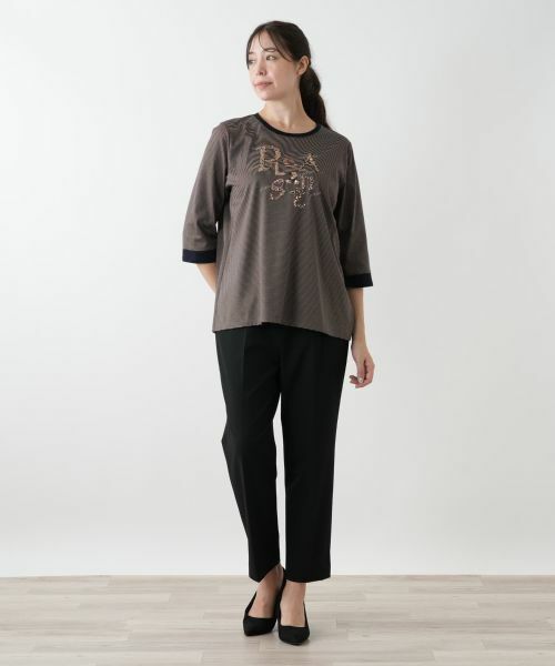 Leilian PLUS HOUSE / レリアンプラスハウス カットソー | ボーダーカットソー【MUSE BY ROCHAS Premiere】 | 詳細4