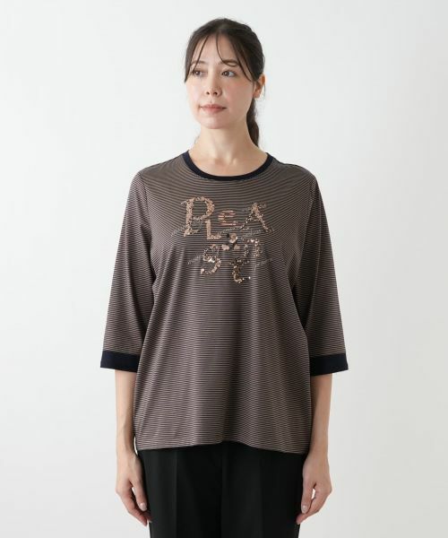 Leilian PLUS HOUSE / レリアンプラスハウス カットソー | ボーダーカットソー【MUSE BY ROCHAS Premiere】 | 詳細7