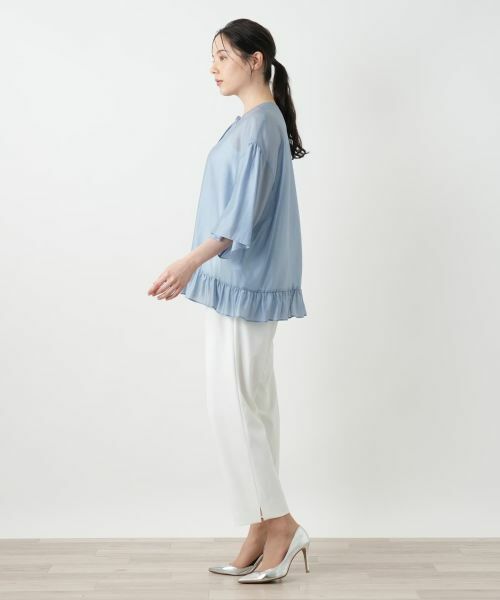 Leilian PLUS HOUSE / レリアンプラスハウス シャツ・ブラウス | ペプラムブラウス【BOURGE】 | 詳細8