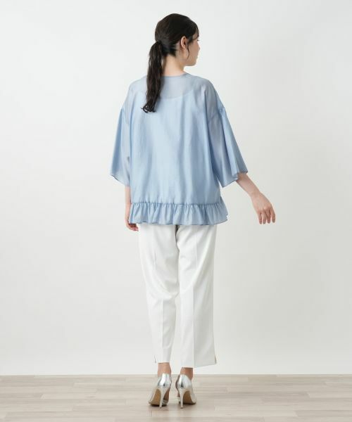 Leilian PLUS HOUSE / レリアンプラスハウス シャツ・ブラウス | ペプラムブラウス【BOURGE】 | 詳細9