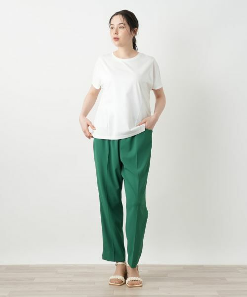 Leilian PLUS HOUSE / レリアンプラスハウス その他パンツ | テーパードカラーパンツ【BOURGE】 | 詳細10