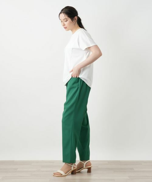 Leilian PLUS HOUSE / レリアンプラスハウス その他パンツ | テーパードカラーパンツ【BOURGE】 | 詳細11