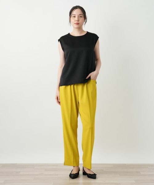 Leilian PLUS HOUSE / レリアンプラスハウス その他パンツ | テーパードカラーパンツ【BOURGE】 | 詳細7