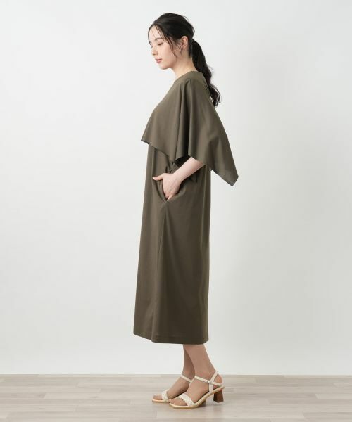 Leilian PLUS HOUSE / レリアンプラスハウス ドレス | 2wayワンピース【BOURGE】 | 詳細10