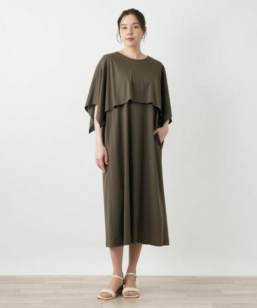 Leilian PLUS HOUSE / レリアンプラスハウス ドレス | 2wayワンピース【BOURGE】 | 詳細9