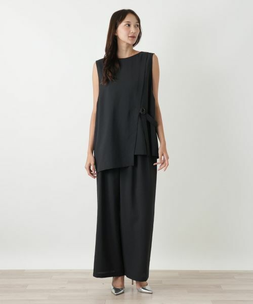 Leilian PLUS HOUSE / レリアンプラスハウス テーラードジャケット | アシンメトリーベスト【BOURGE】 | 詳細1