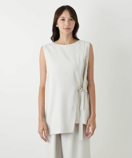 Leilian PLUS HOUSE / レリアンプラスハウス テーラードジャケット | アシンメトリーベスト【BOURGE】 | 詳細10