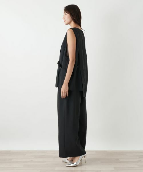 Leilian PLUS HOUSE / レリアンプラスハウス テーラードジャケット | アシンメトリーベスト【BOURGE】 | 詳細2