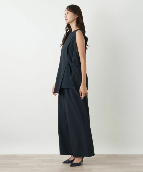 Leilian PLUS HOUSE / レリアンプラスハウス テーラードジャケット | アシンメトリーベスト【BOURGE】 | 詳細5