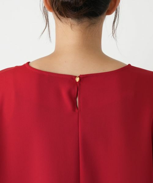 Leilian PLUS HOUSE / レリアンプラスハウス シャツ・ブラウス | タックスリーブブラウス【NEMIKA】 | 詳細14