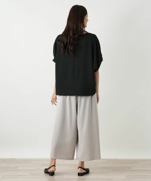 Leilian PLUS HOUSE / レリアンプラスハウス シャツ・ブラウス | タックスリーブブラウス【NEMIKA】 | 詳細3